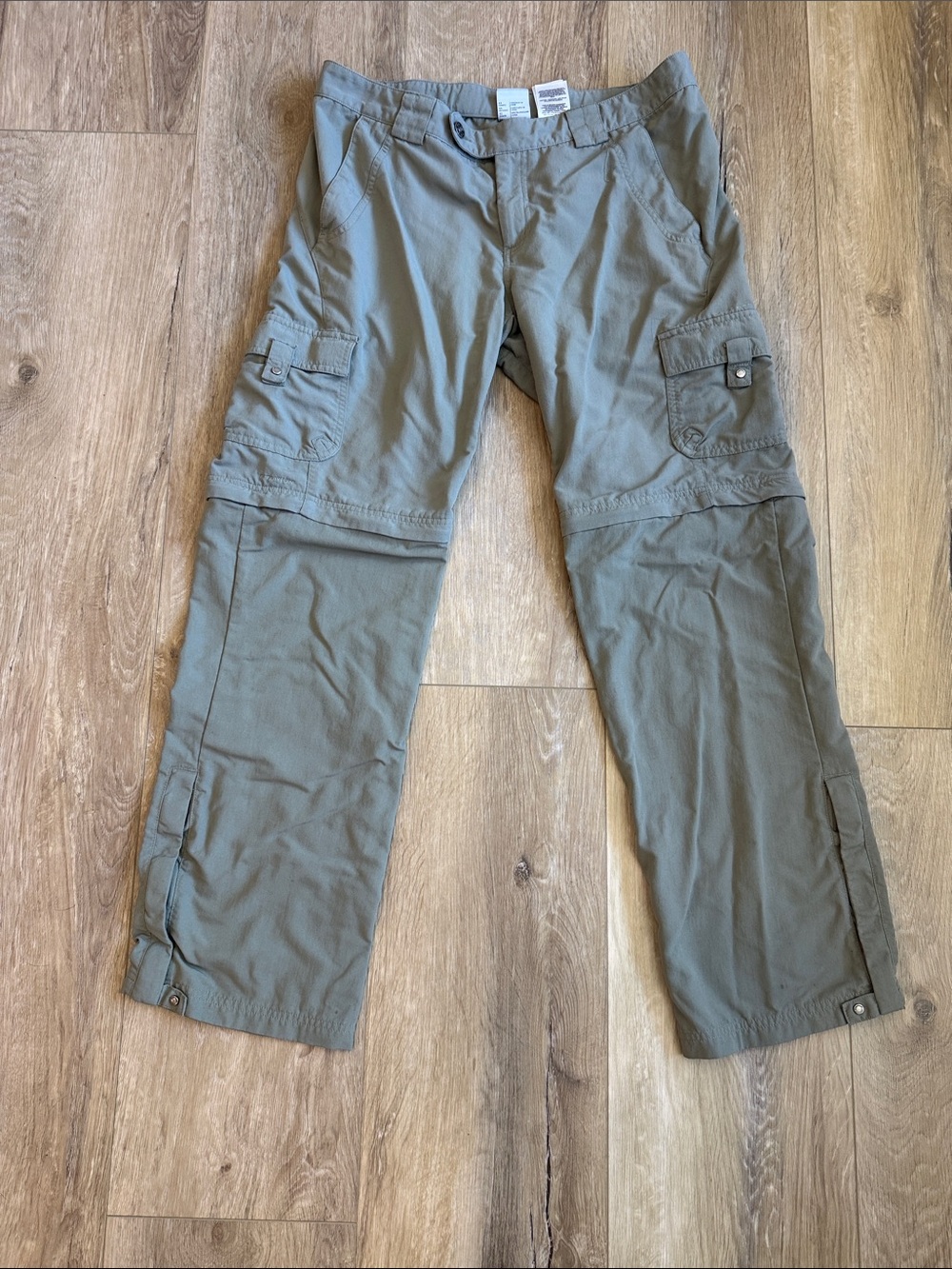 Olive Convertible Cargo Pants